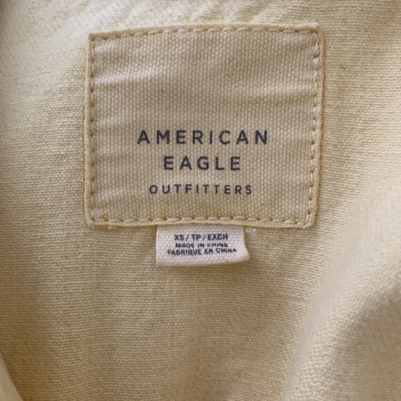 American Eagle Yellow Denim Jacket - Picture 2 of 3
